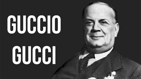 founder of gucci|guccio gucci background.